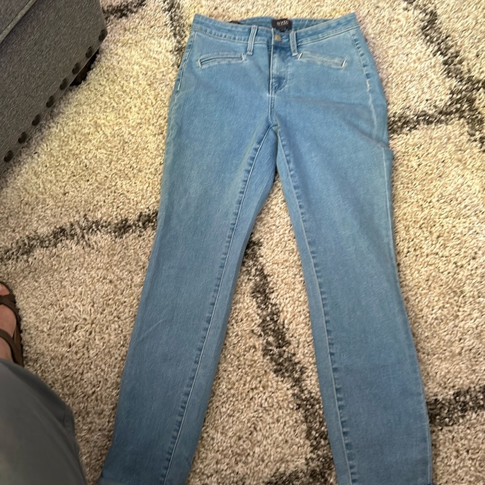 Nydj belle isle size 0 jeans.  New